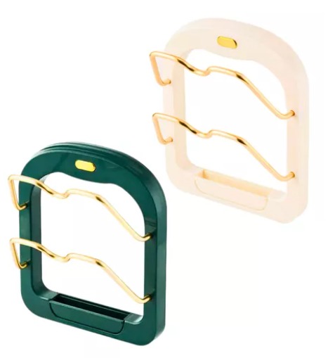 Soporte organizador tapas de olla